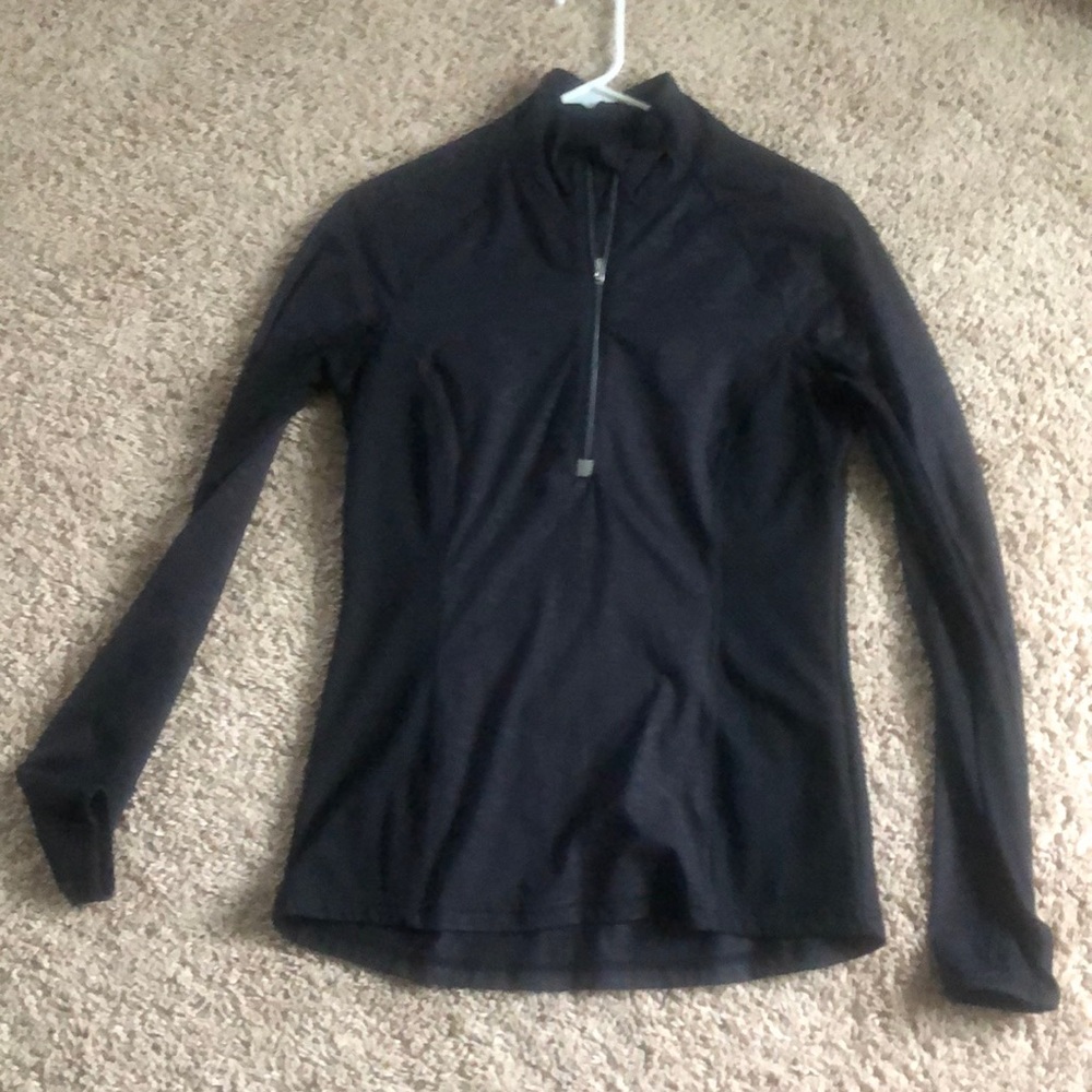 Athleta running half zip.